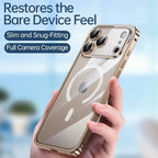Fire Mist Transparent Magnetic Lock Case Mobile Case by CoverMeUp - Style 5