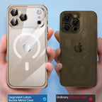 Fire Mist Transparent Magnetic Lock Case Mobile Case by CoverMeUp - Style 7