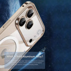 Fire Mist Transparent Magnetic Lock Case Mobile Case by CoverMeUp - Style 10