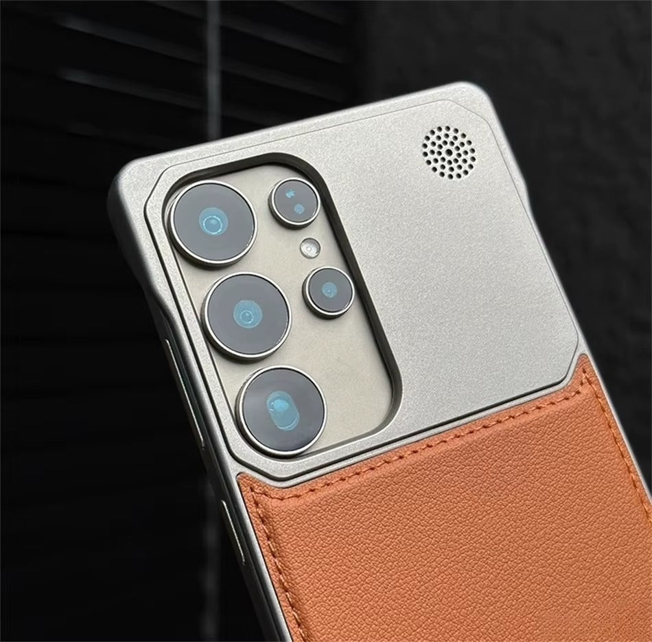 Aero Flex Premium Leather Case - Samsung Mobile Case by CoverMeUp - Style 8