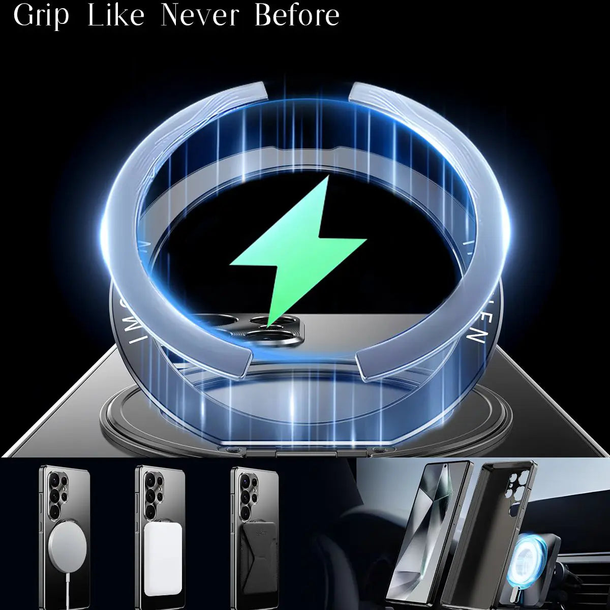 Ferro Flex Magnetic Stand Case Mobile Case by CoverMeUp - Style 13