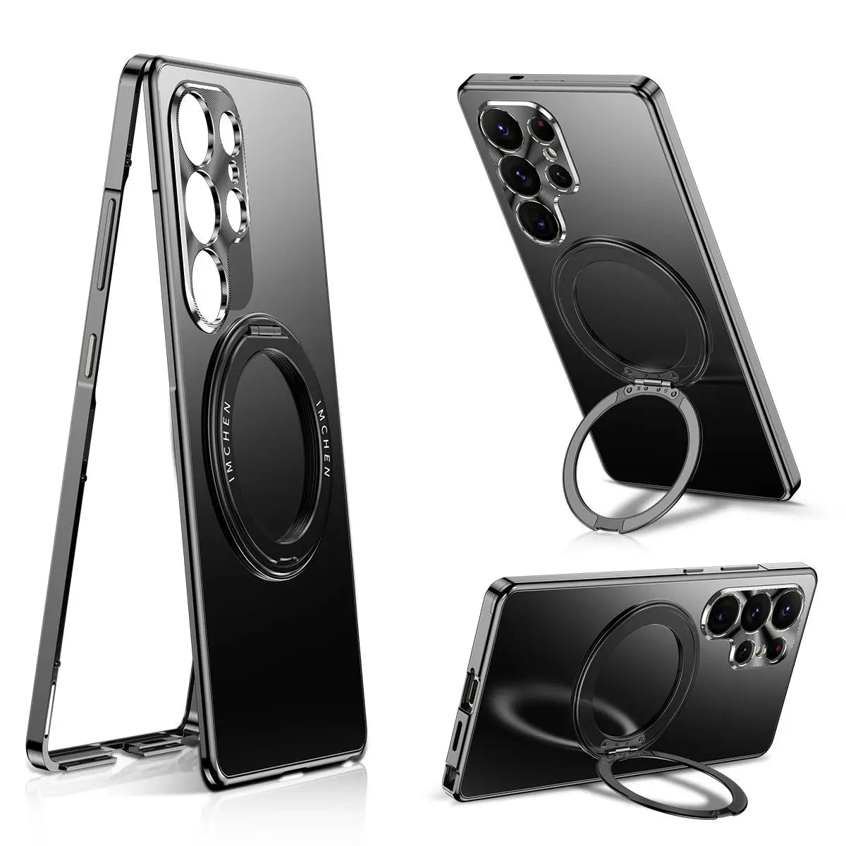 Ferro Flex Magnetic Stand Case Mobile Case by CoverMeUp - Style 3