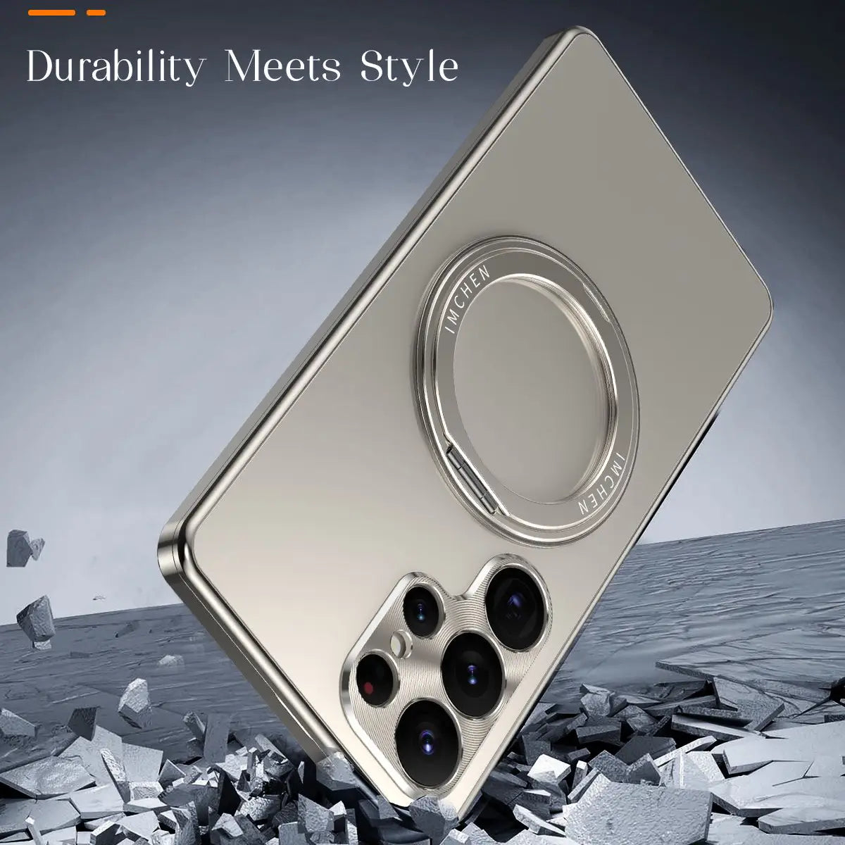 Ferro Flex Magnetic Stand Case Mobile Case by CoverMeUp - Style 10