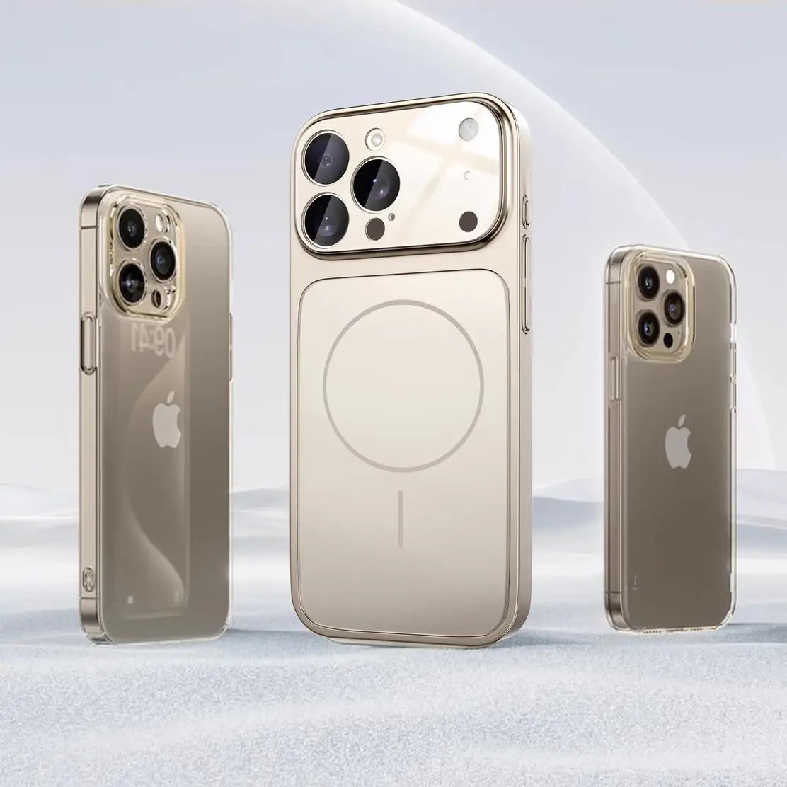 Protective Apple iPhone Back Cover - Convert Your iPhone Instantly to iPhone 17 Pro Series - Side Bumper And Back Panel - Style 11