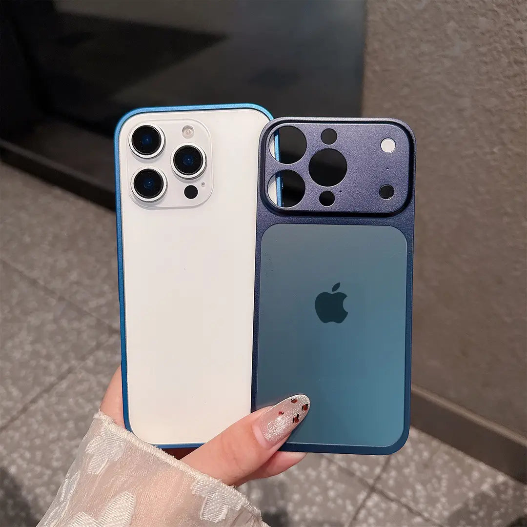 Protective Apple iPhone Back Cover - Convert Your iPhone Instantly to iPhone 17 Pro Series - Side Bumper And Back Panel - Style 2