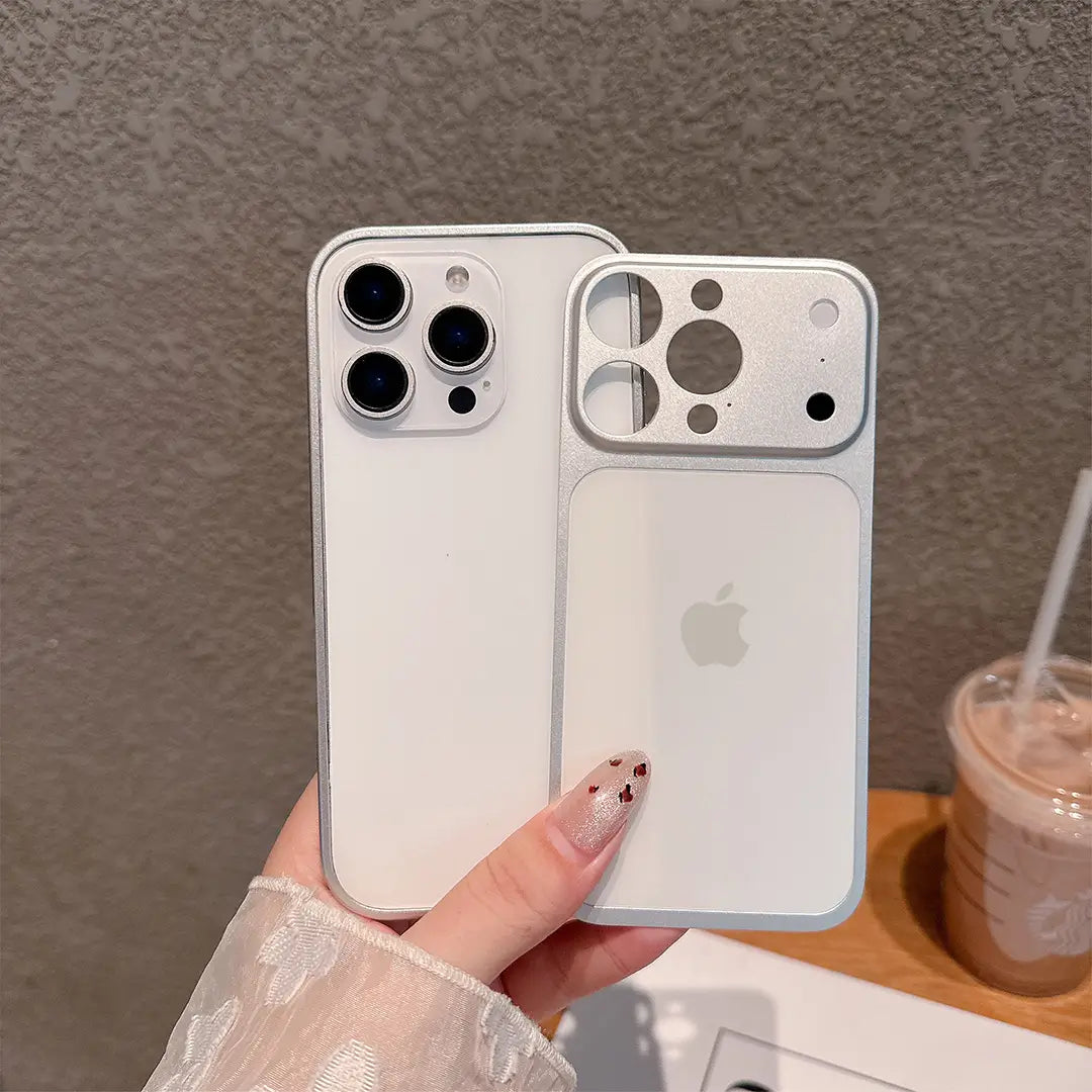 Protective Apple iPhone Back Cover - Convert Your iPhone Instantly to iPhone 17 Pro Series - Side Bumper And Back Panel - Style 4