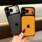Modern Blend Layer Leather Case Mobile Case by CoverMeUp - Style 5