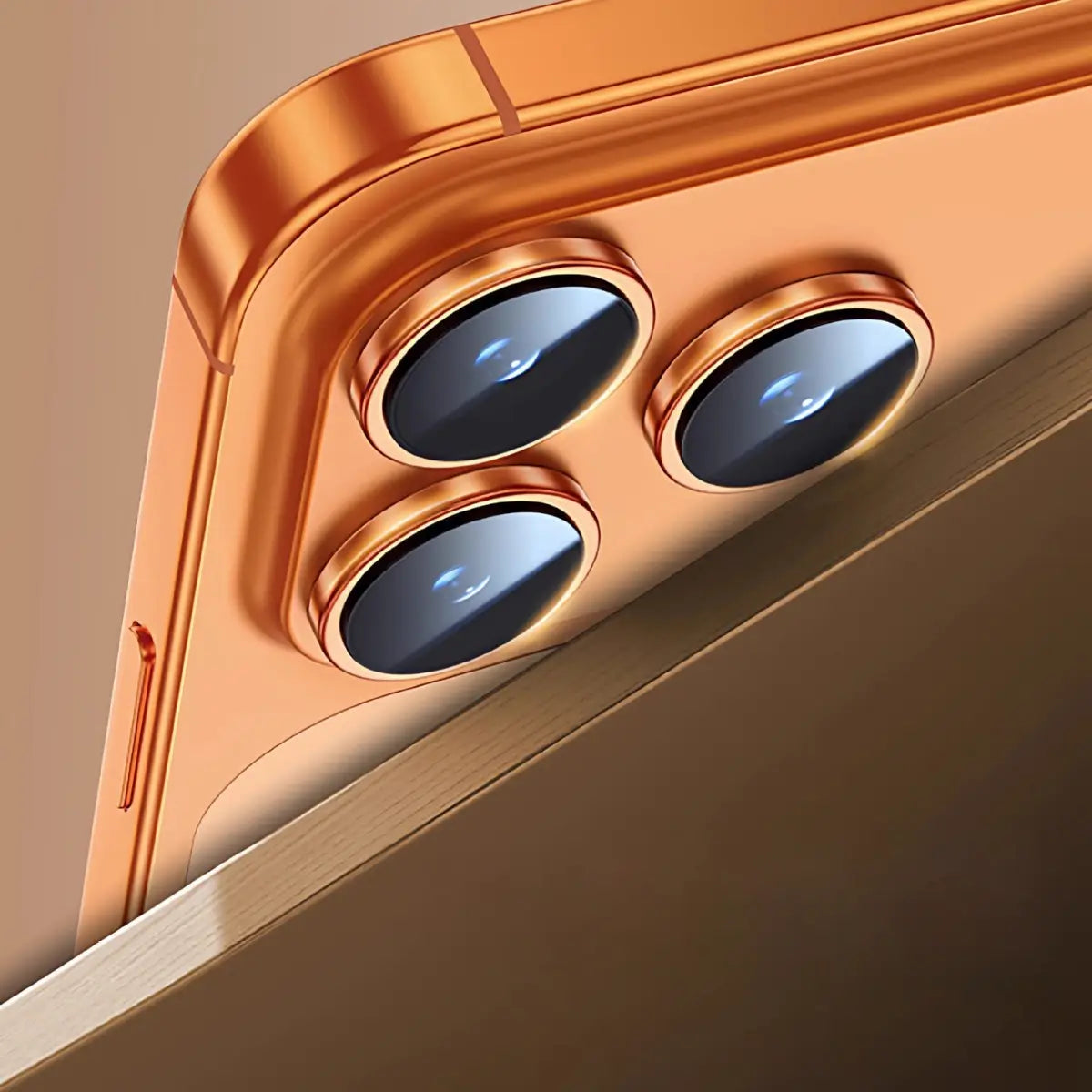Metal Shield Lens Ring Protector Mobile Case by CoverMeUp - Style 14