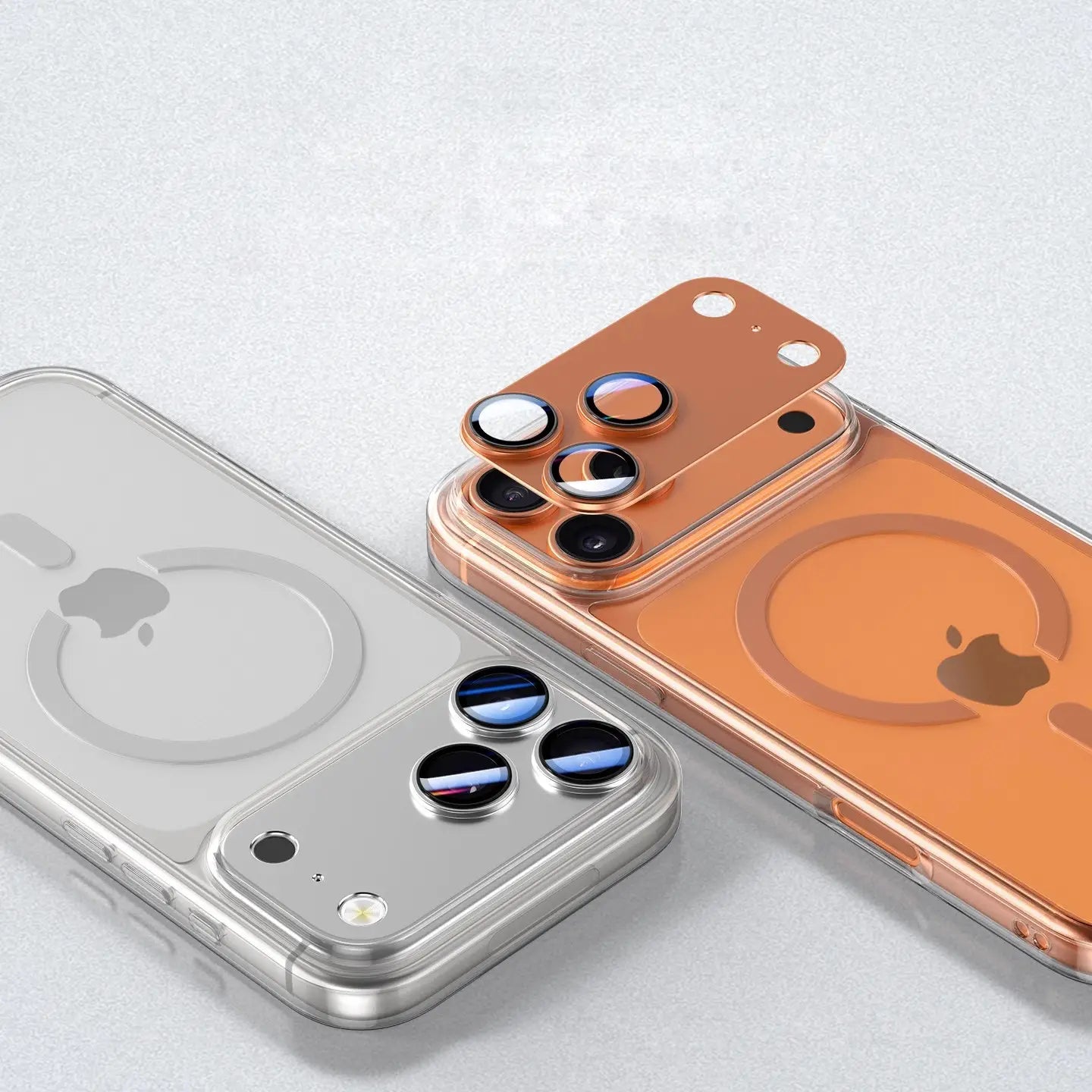 Metal Shield Lens Ring Protector Mobile Case by CoverMeUp - Style 11