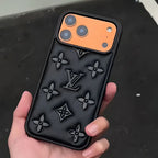 Imperial Monogram Embossed Floral Case Mobile Case by CoverMeUp - Style 2