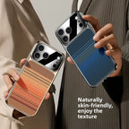 Retro Woven Stripes Electroplating Case Mobile Case by CoverMeUp - Style 9
