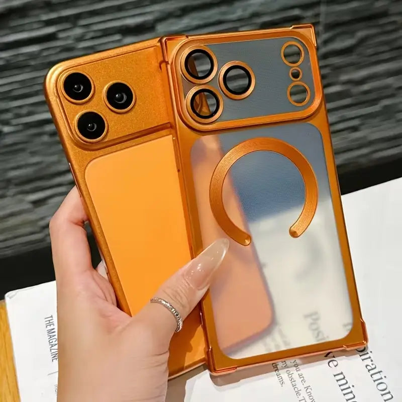 Shadow Arc Magnetic Clear View Case Mobile Case by CoverMeUp - Style 7
