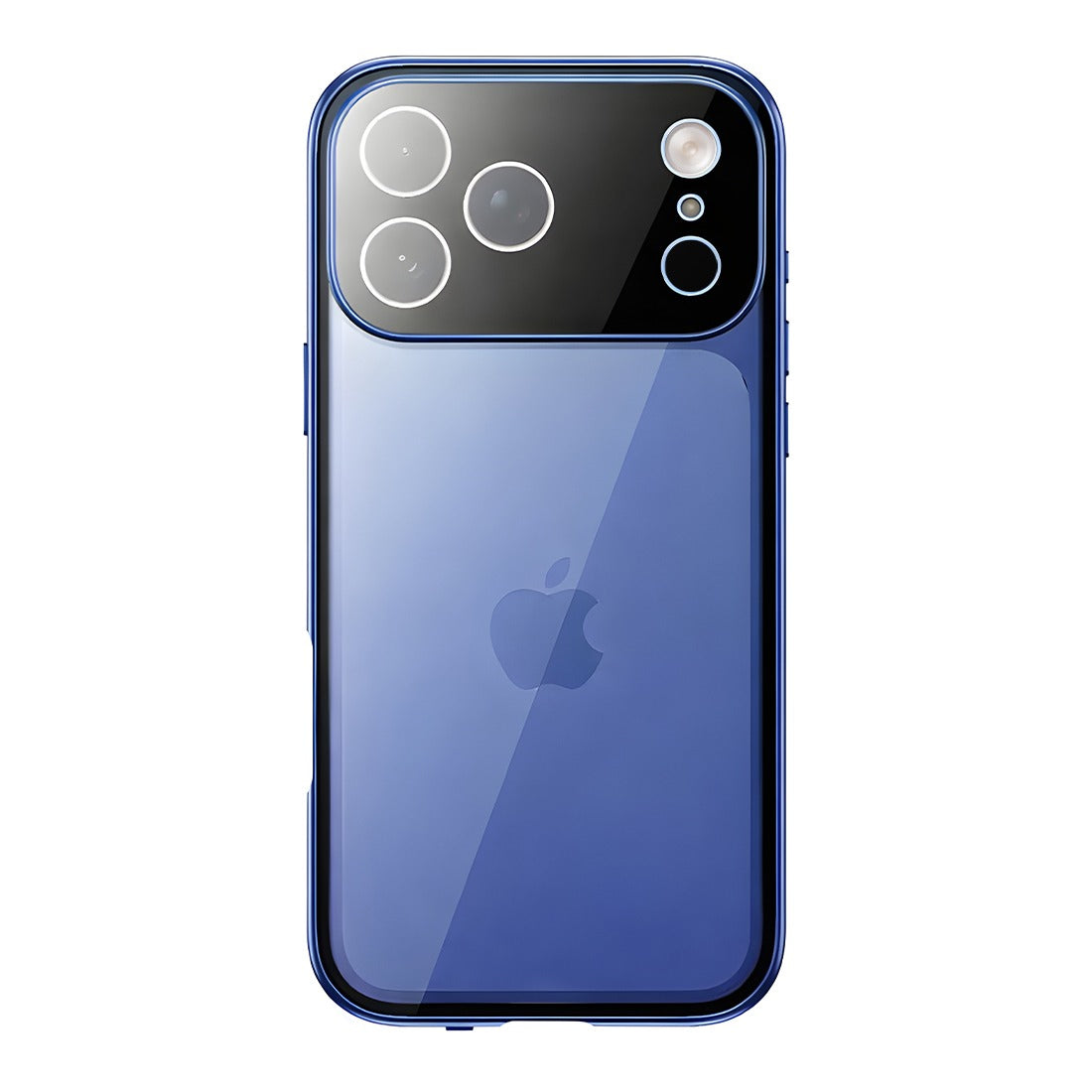 Dual Core Magnetic Shield Glass Case For iPhone