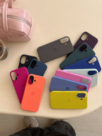 Protective Apple iPhone Back Cover - Liquid Silicon Case for iPhone - Style 8