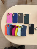 Protective Apple iPhone Back Cover - Liquid Silicon Case for iPhone - Style 2
