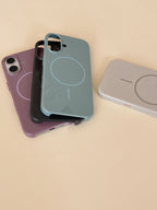 Protective Apple iPhone Back Cover - Liquid Silicon Magsafe Case for iPhone - Style 8