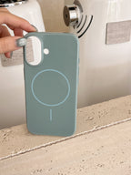Protective Apple iPhone Back Cover - Liquid Silicon Magsafe Case for iPhone - Style 10