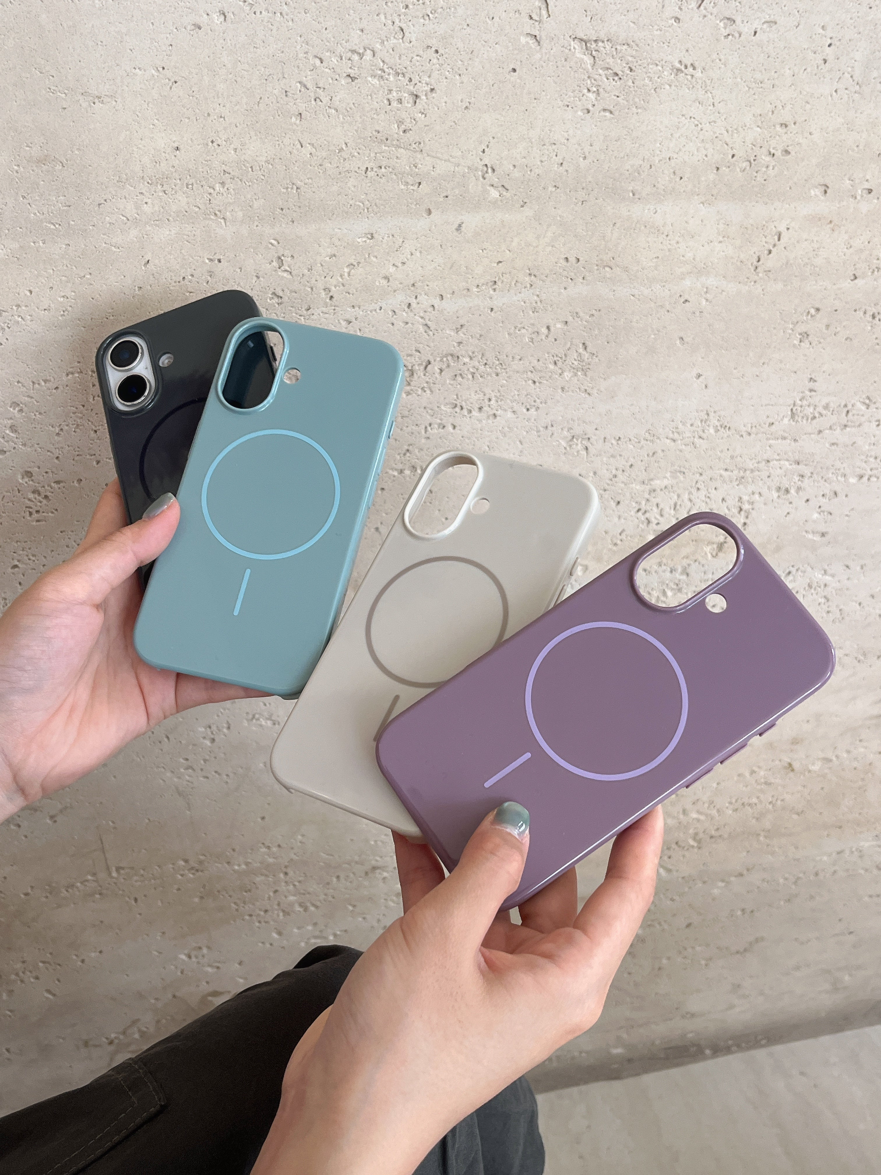 Liquid Silicon Magsafe Case for iPhone