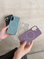 Liquid Silicon Magsafe Case for iPhone