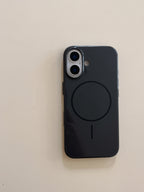 Protective Apple iPhone Back Cover - Liquid Silicon Magsafe Case for iPhone - Style 17