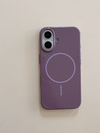 Protective Apple iPhone Back Cover - Liquid Silicon Magsafe Case for iPhone - Style 18