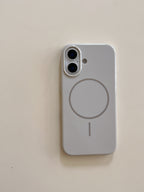 Protective Apple iPhone Back Cover - Liquid Silicon Magsafe Case for iPhone - Style 19