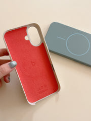 Liquid Silicon Magsafe Case for iPhone