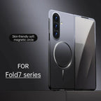 Galaxy Z Fold Series Tech Style Magnetic Ring Case Mobile Case by CoverMeUp
