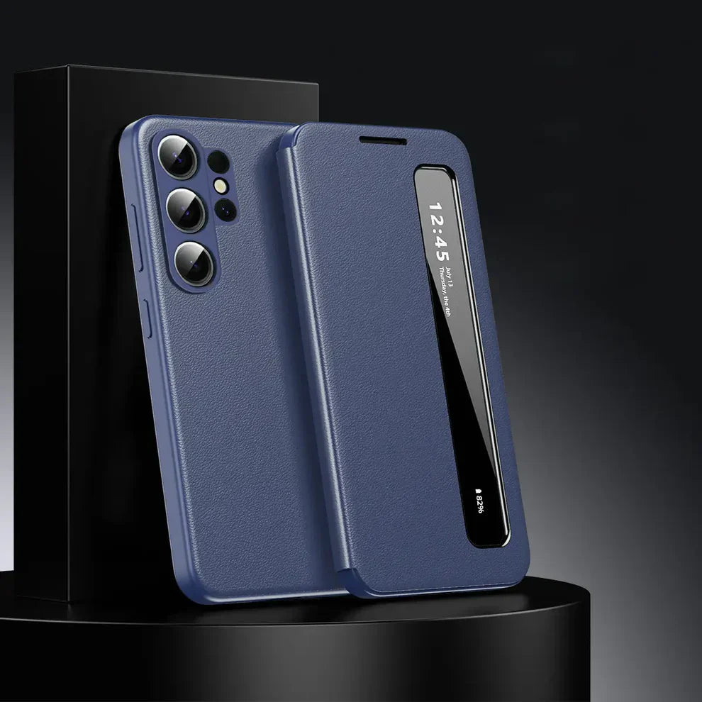 Galaxy S26 Series Intelligent View Side Window Flip Case