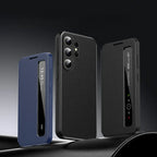 Galaxy S26 Series Intelligent View Side Window Flip Case Mobile Case by CoverMeUp - Style 7