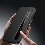 Galaxy S26 Series Intelligent View Side Window Flip Case Mobile Case by CoverMeUp - Style 11