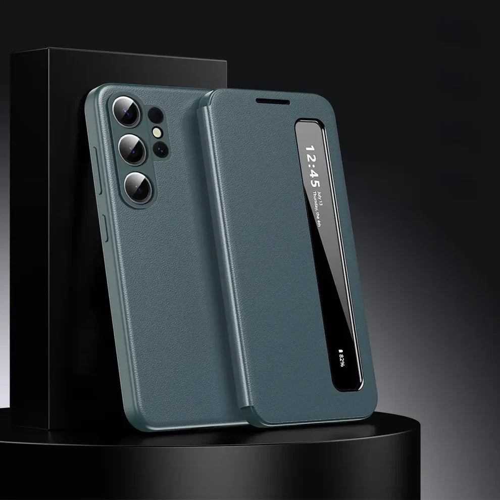 Galaxy S26 Series Intelligent View Side Window Flip Case