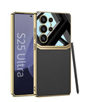Galaxy S26 Series Legacy Chrome Leather Textured Case Mobile Case by CoverMeUp - Style 7