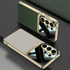 Galaxy S26 Series Legacy Chrome Leather Textured Case Mobile Case by CoverMeUp - Style 5
