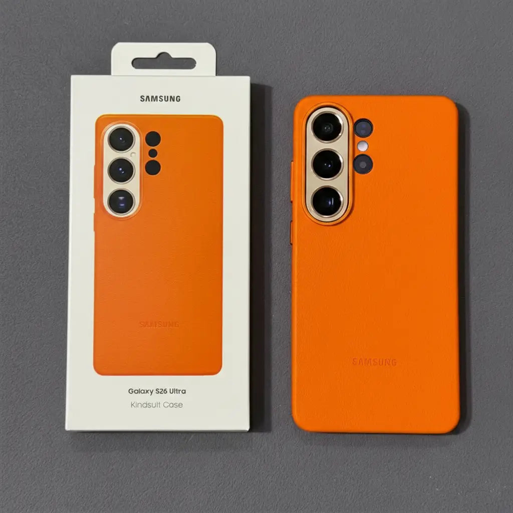 Galaxy S26 Series Bespoke Snap Leather Case