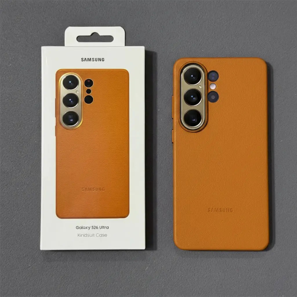 Galaxy S26 Series Bespoke Snap Leather Case