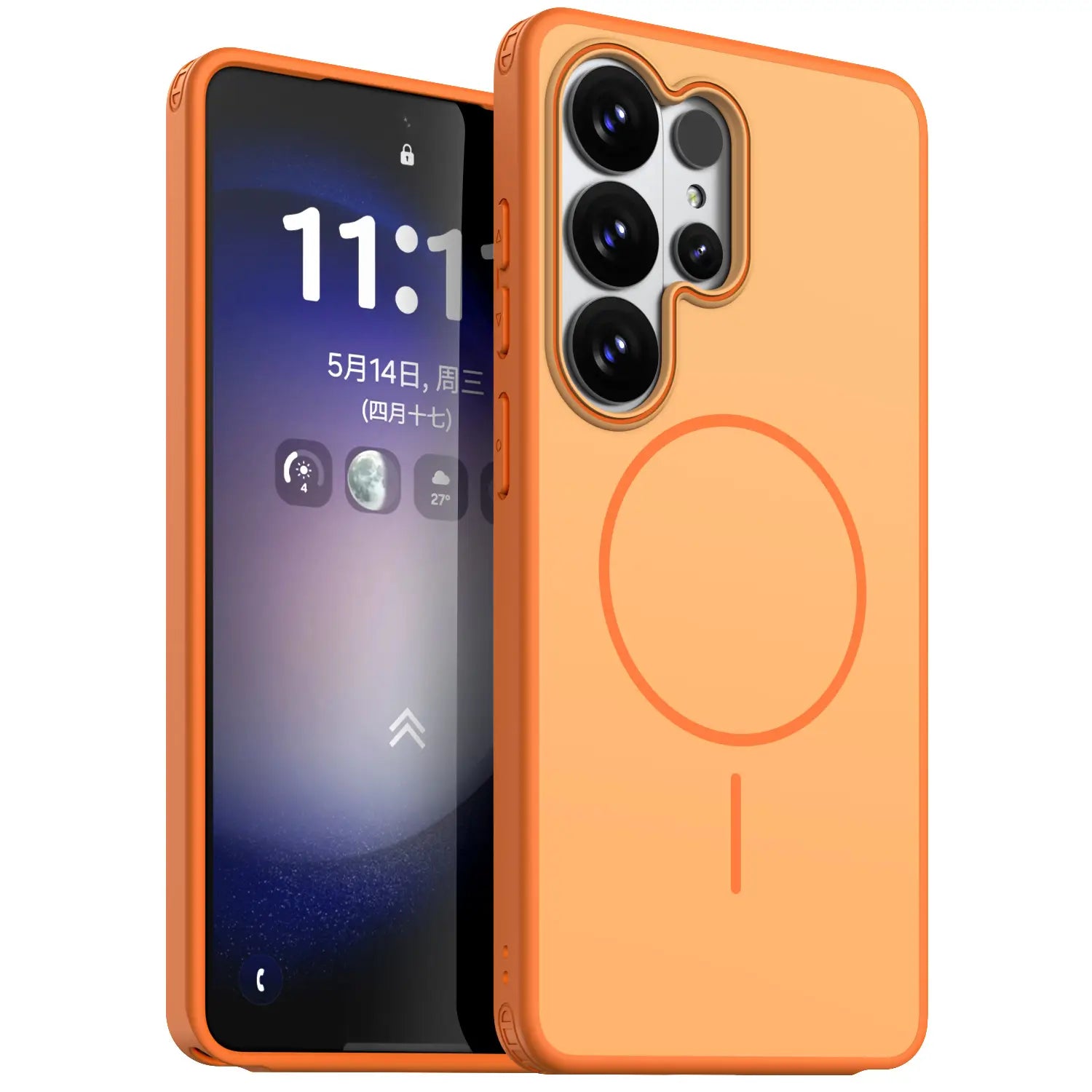 Galaxy S26 Series Silk Shield MagSafe Armor Case