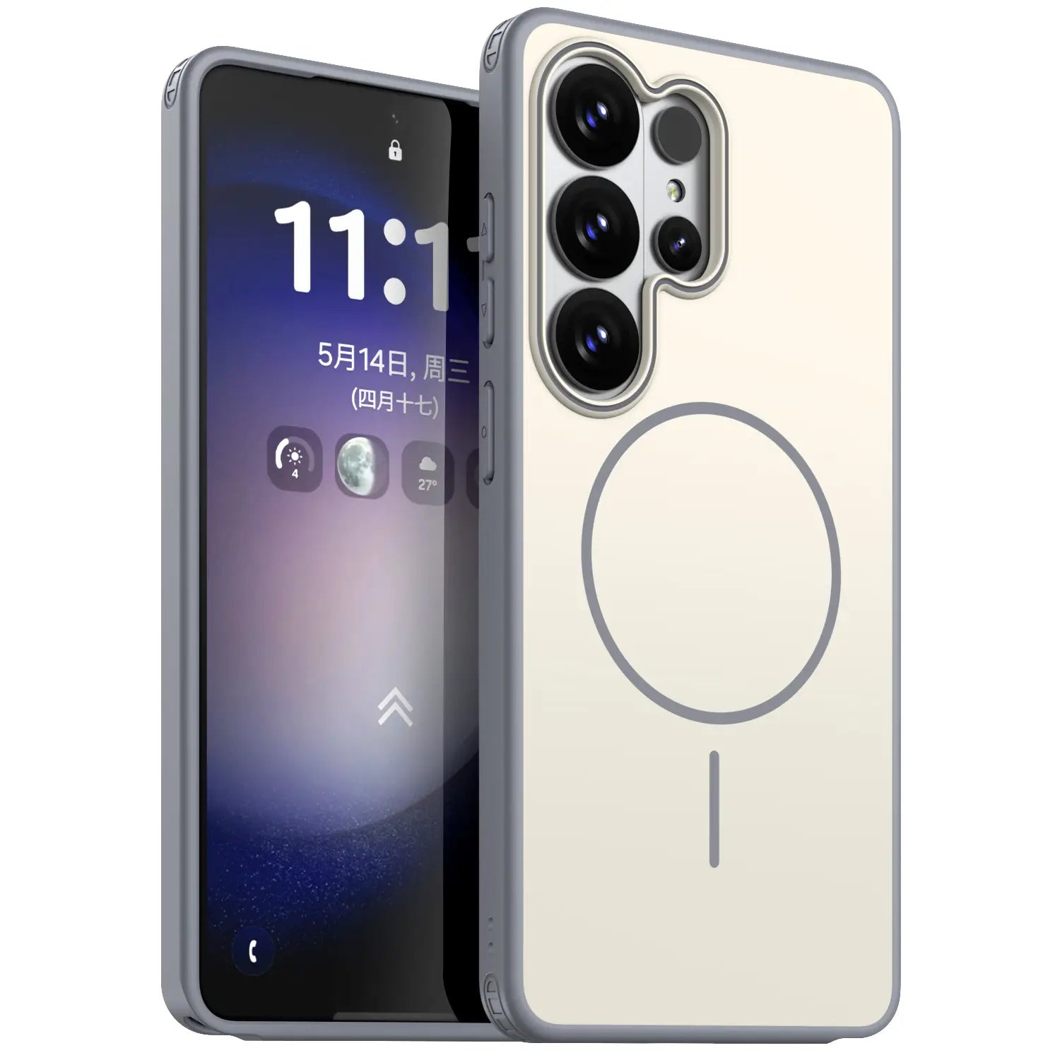 Galaxy S26 Series Silk Shield MagSafe Armor Case