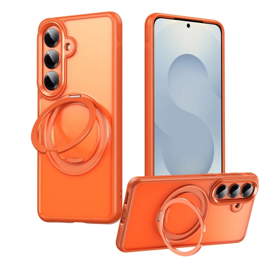 Galaxy S26 Series Heavy Duty 360 Protection Kickstand Case Mobile Case by CoverMeUp - Style 4