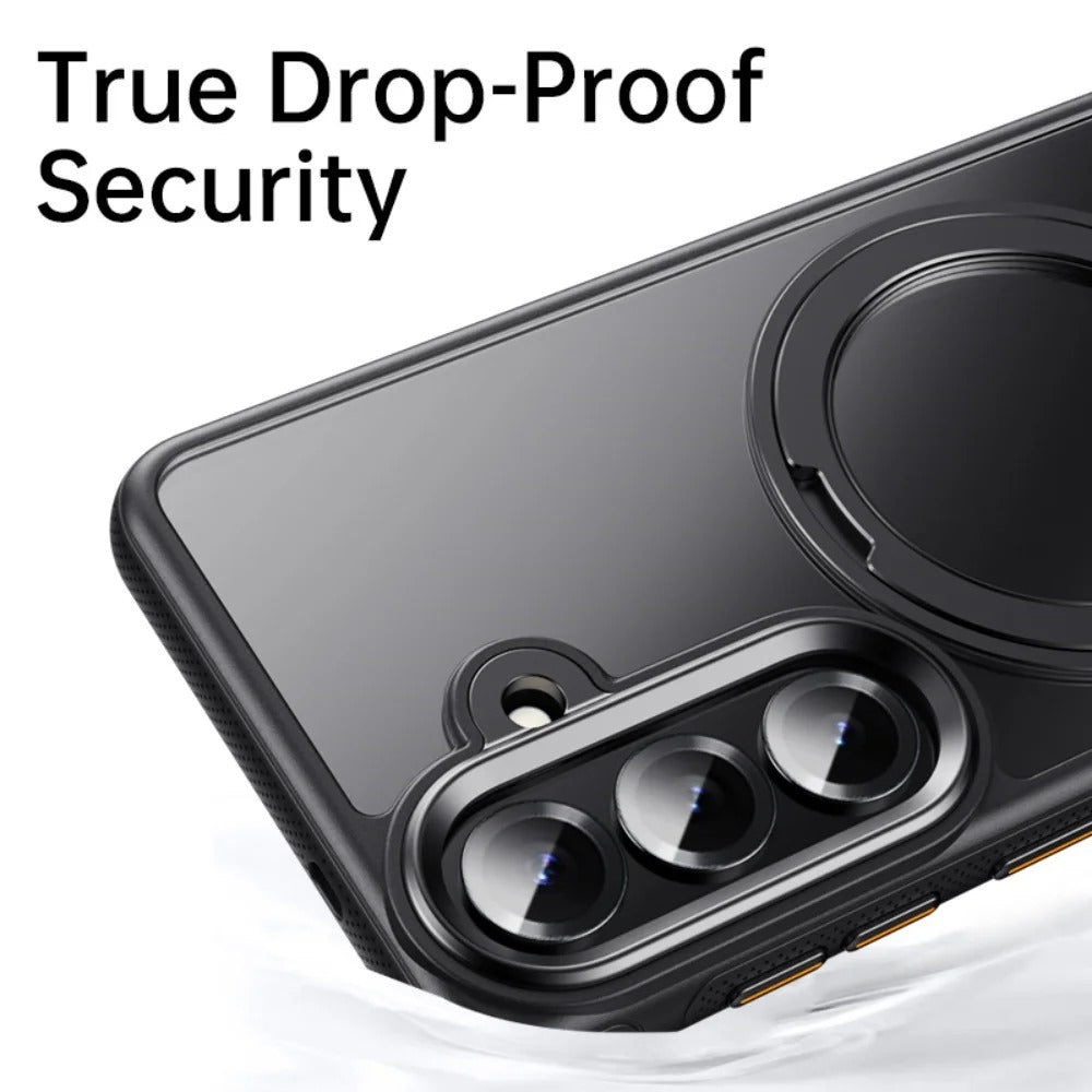 Galaxy S26 Series Heavy Duty 360 Protection Kickstand Case Mobile Case by CoverMeUp - Style 7