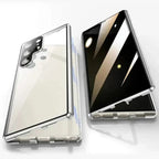 Galaxy S26 Series Privacy Shield Dual Magnetic Glass Case Mobile Case by CoverMeUp - Style 6