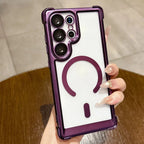 Galaxy S26 Series Prestige Aurum Ring Glow Frame Case Mobile Case by CoverMeUp - Style 6