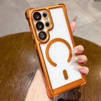 Galaxy S26 Series Prestige Aurum Ring Glow Frame Case Mobile Case by CoverMeUp