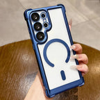 Galaxy S26 Series Prestige Aurum Ring Glow Frame Case Mobile Case by CoverMeUp - Style 7
