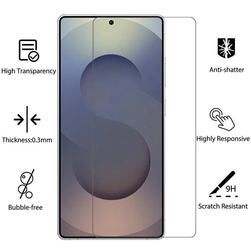 Galaxy S26 Series Invisible Armor Tempered Glass Mobile Case by CoverMeUp - Style 10