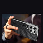 Galaxy S26 Series Alpha Croc Texture Leather Case Mobile Case by CoverMeUp - Style 5