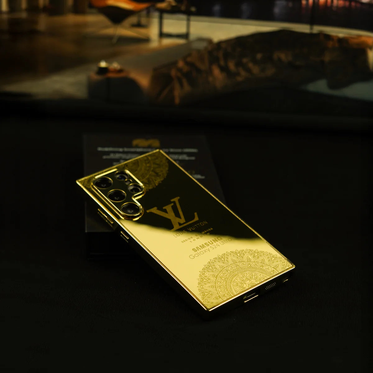 Galaxy S26 Series Glamour Craft Golden Mirror Case Mobile Case by CoverMeUp - Style 2