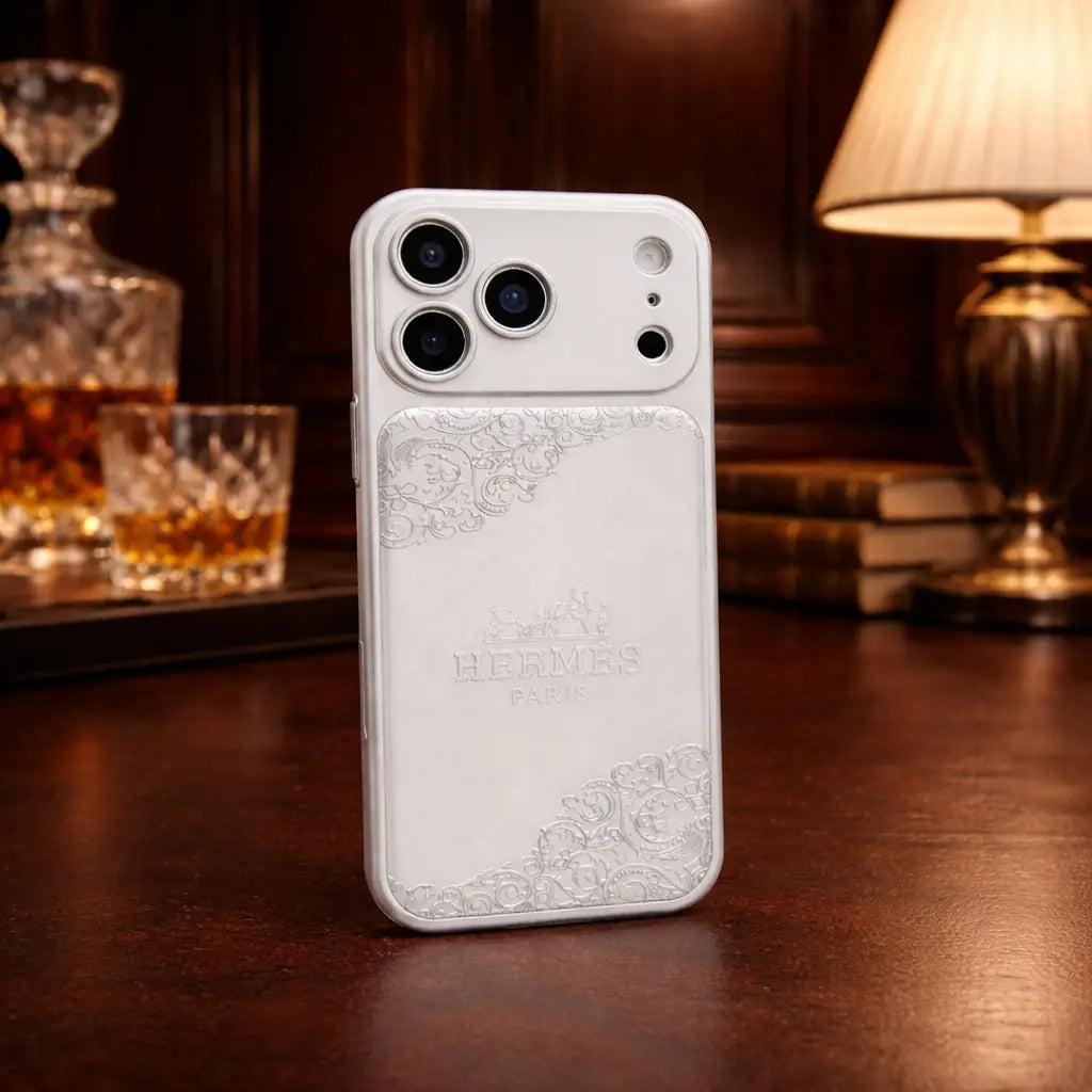 Protective Apple iPhone Back Cover - Structural Noir Signature Case For iPhone - Style 3
