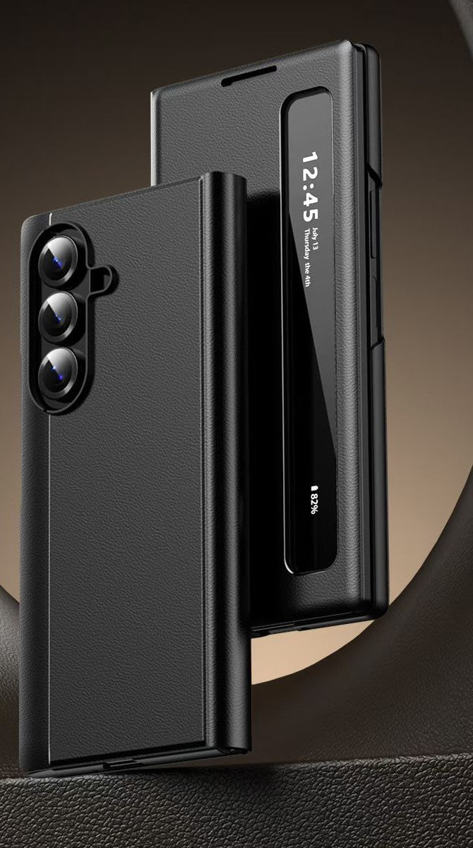 Galaxy Z Fold Series Intelligent View Side Window Flip Case