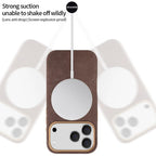 Vintage Premium Leather Magnetic Case Mobile Case by CoverMeUp - Style 5